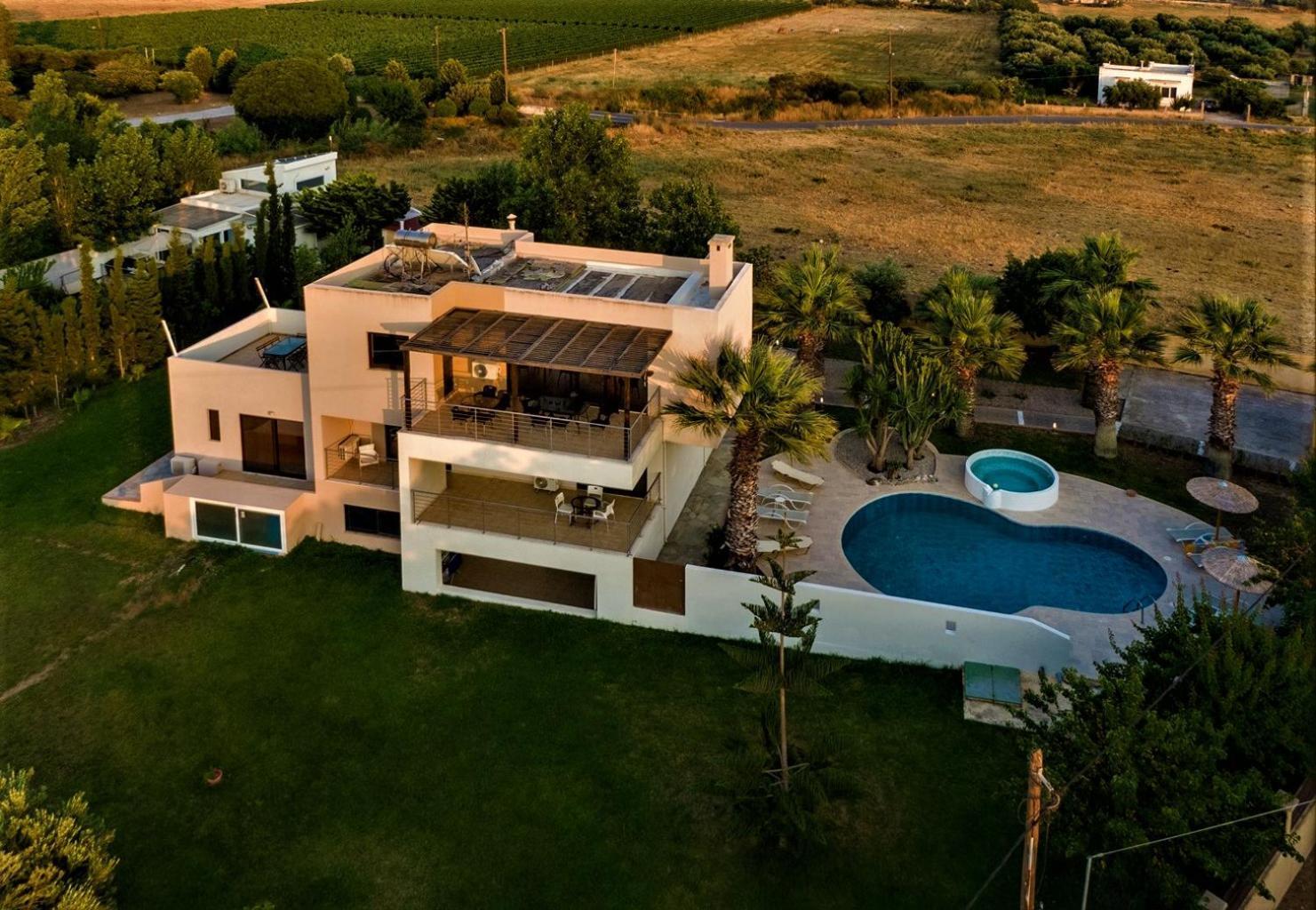 Xenos Villa 2 With A Private Pool,Near The Sea Tigkaki  Luaran gambar